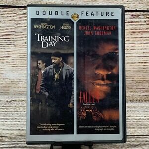 Training Day & Fallen [Double Feature DVD] Denzel Washington Ethan Hawke Goodman